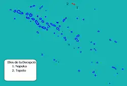 Location of Napuka