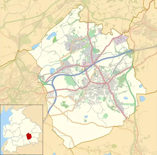 Huncoat is located in the Borough of Hyndburn