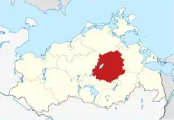 Location of Demmin