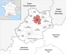 Location of Gramat