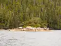 Looking at Hevenor Islet from the southwest