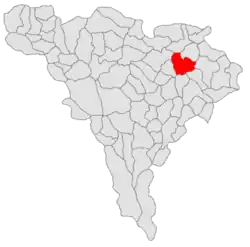 Location in Alba County