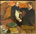 Pagans and Degas' father, 1882
