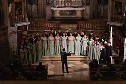 Los Cantantes de Manila in concert at St. Martin Church in Marktoberdorf, Germany
