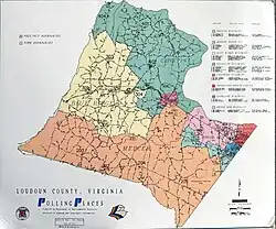 Election districts 1992-2003