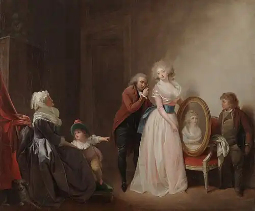 Woman Showing Her Portrait, 1790