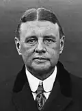 A headshot of Louis Winslow Austin, from around 1918