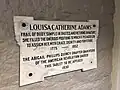 Memorial Tablet of Louisa Adams