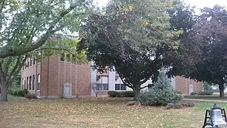 The Louisa County Courthouse in Wapello