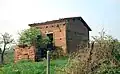 House built of rammed earth