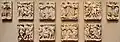 All ten original marble reliefs of the Cantoria (1431–1438) in the Museo dell'Opera del Duomo, Florence