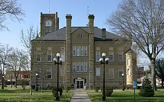 The Lucas County Courthouse in Chariton