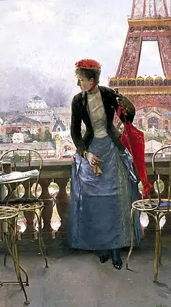 Lady at the World's Fair