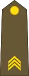 Sergent-chef (Luxembourg Army)[10]