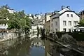 The Alzette in the Grund