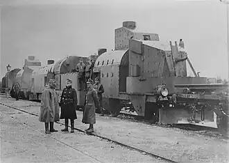 Hungarian MÁVAG armoured train in 1914