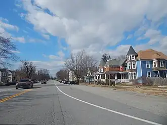 Downtown Ridgely in March 2015