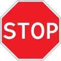 Stop sign