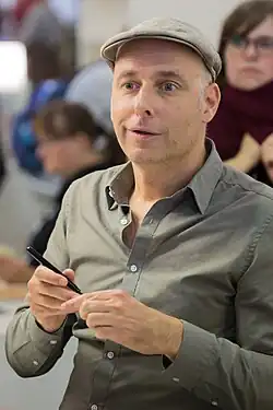 Reinhard Kleist at the Frankfurt Book Fair 2017