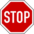 Stop and give way