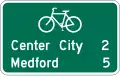 D2-2a Bicycle Distance (2-lines)