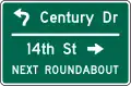 D3-2 Advance street name (3-lines)