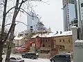 Old wooden houses of Maakri in 2006, majority of them have been demolished