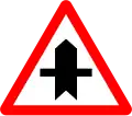2b)&nbsp;— Crossroads with a road that does not have priority