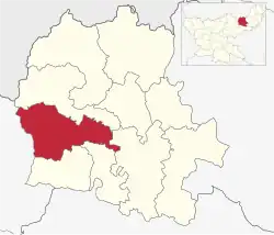 Location of Madhupur