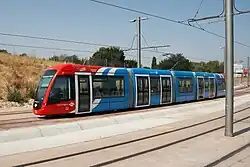 A tram on Line ML3.