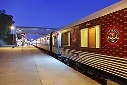 A view of Maharajas' Express