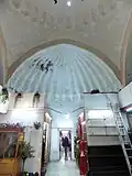 The half-dome of the warm room