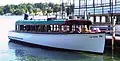 The Skaneateles Lake mailboat docked at Clift Park in Skaneateles, New York, USA, 2012