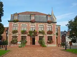 The town hall in Erquinghem-Lys
