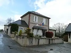 The town hall of Serres-Morlaàs