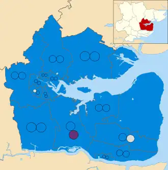 2015 results map