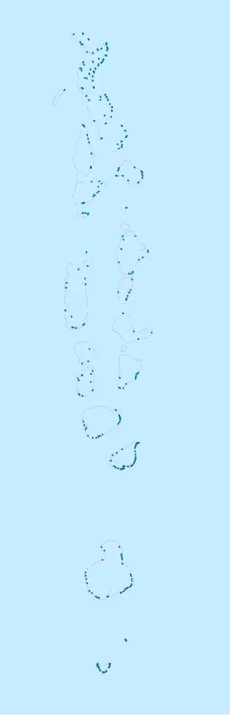 2008 SAFF Championship is located in Maldives