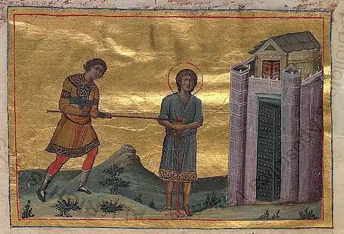 Martyr Mamas of Caesarea in Cappadocia.