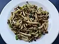 In Korean bokkeum (stir-fry)
