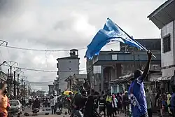 Post-election protest in Cameroon