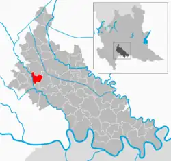 Location of Borgo San Giovanni