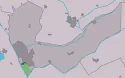 Location in the Heerenveen municipality