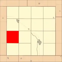 Location in Cuming County