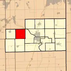 Location in Kankakee County