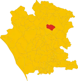 Location of Baia e Latina