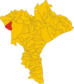 Gizzeria within the Province of Catanzaro
