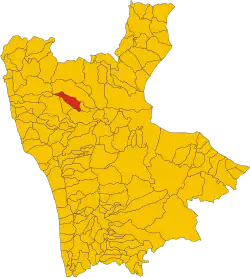 Location of Lungro