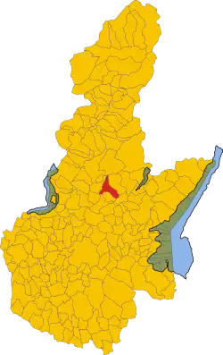 Location of Pertica Alta