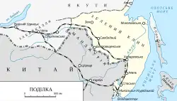 Proposed territory of Green Ukraine