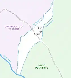 Closer look at the Republic of Cospaia